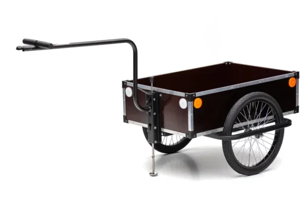 Roland Profi Fahrrad Lastenanhänger mit Hochdeichsel