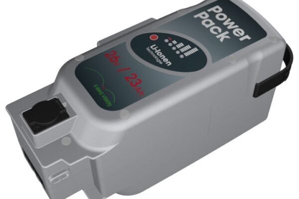 E-Bike Vision - EBV E-Bike Battery, kompatibel zu Panasonic 26 V Sitzrohr